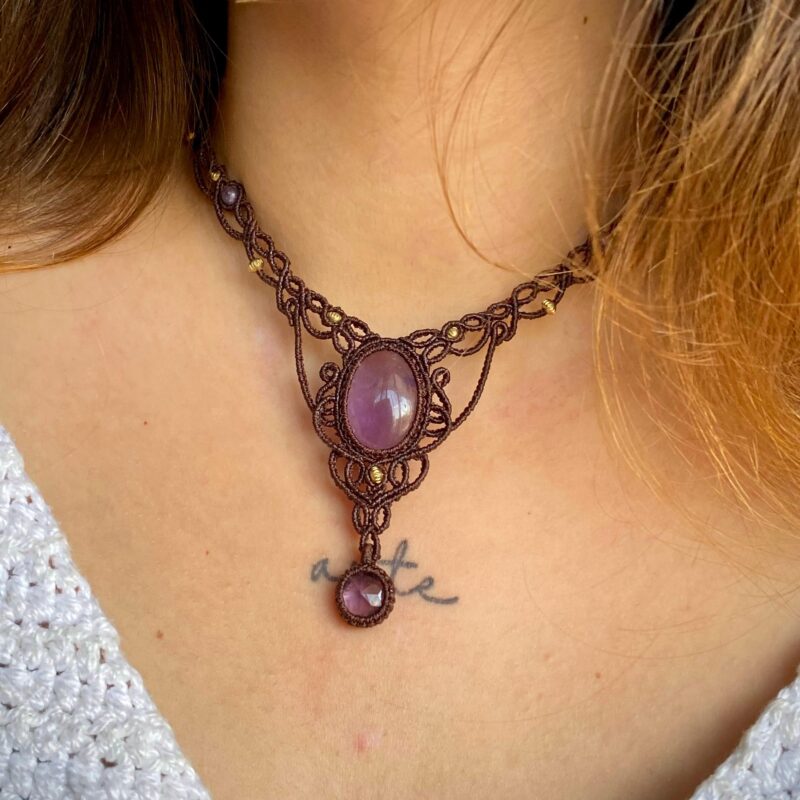 Gargantilha 2 Cristais