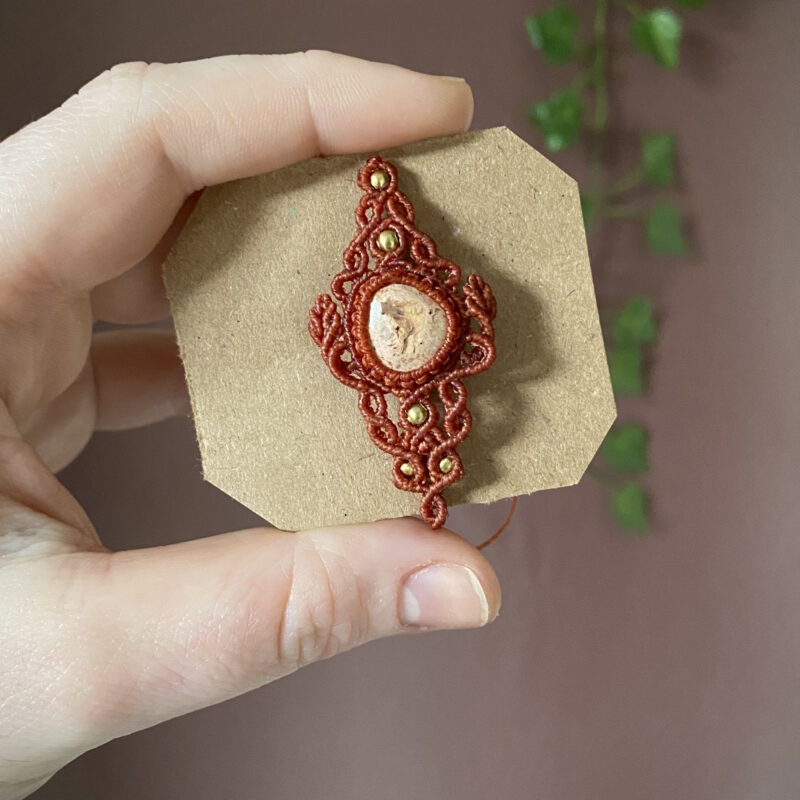 Anel com Opala Mexicana