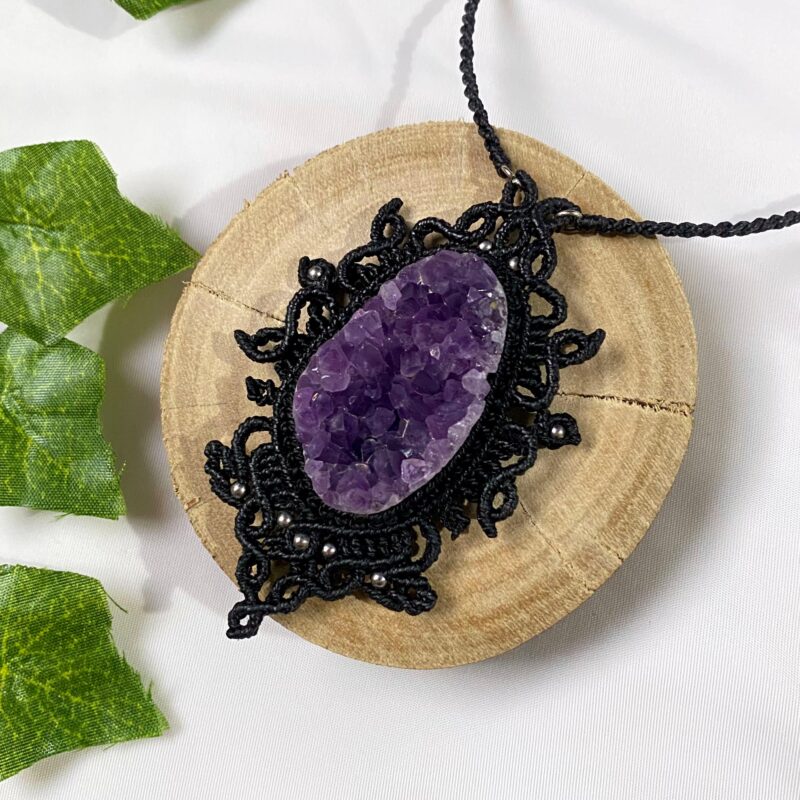 Pingente em Macramê